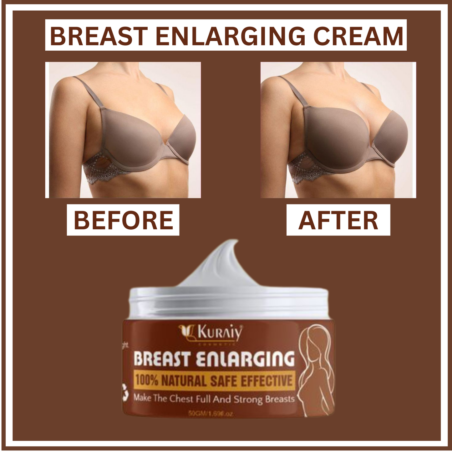 Pure & Natural Breast Enlargement Oil